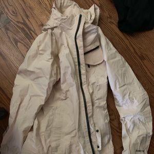Cream BURTON ak snowboard jacket